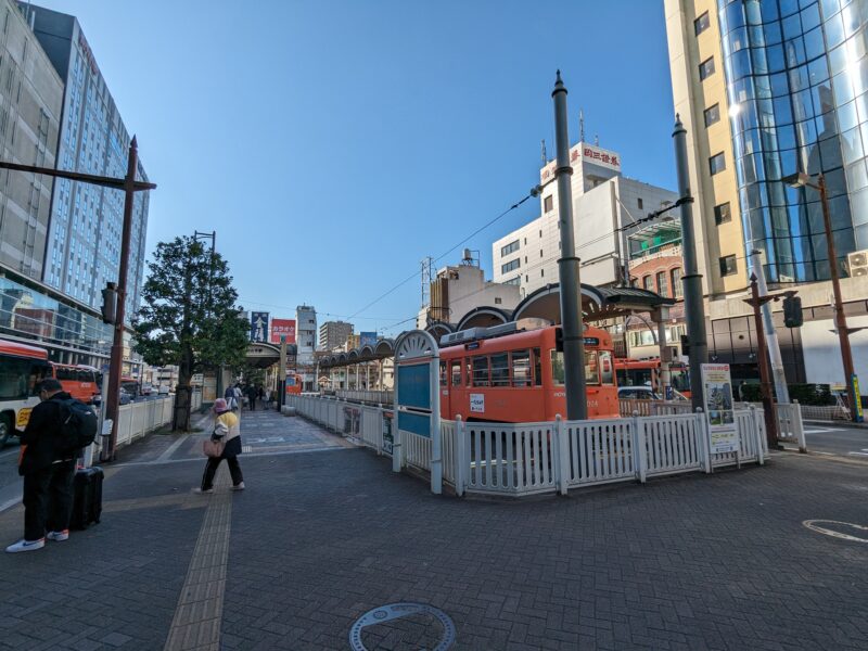 伊予鉄道松山市駅前