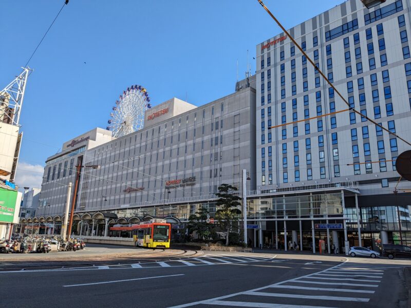 伊予鉄道松山市駅前