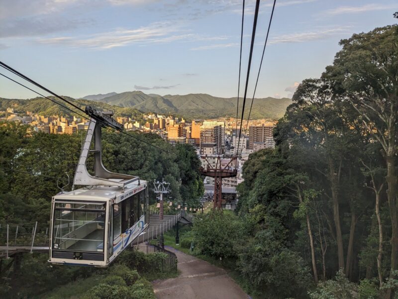 松山城ロープウェイ