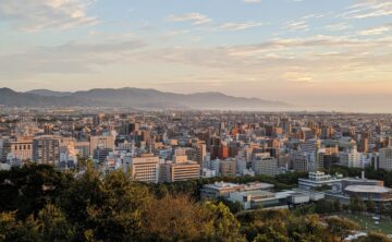 松山城からの眺め