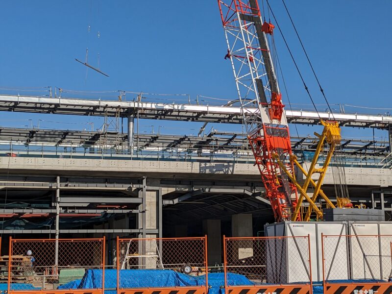 【再開発】JR松山駅高架工事進捗状況