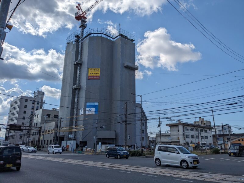JR松山駅周辺再開発工事