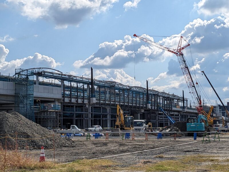 JR松山駅周辺再開発工事
