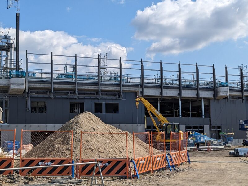 JR松山駅周辺再開発工事