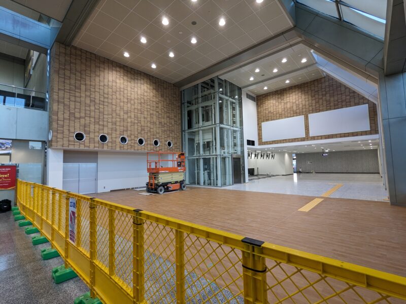 松山空港 国際線ターミナル拡張工事