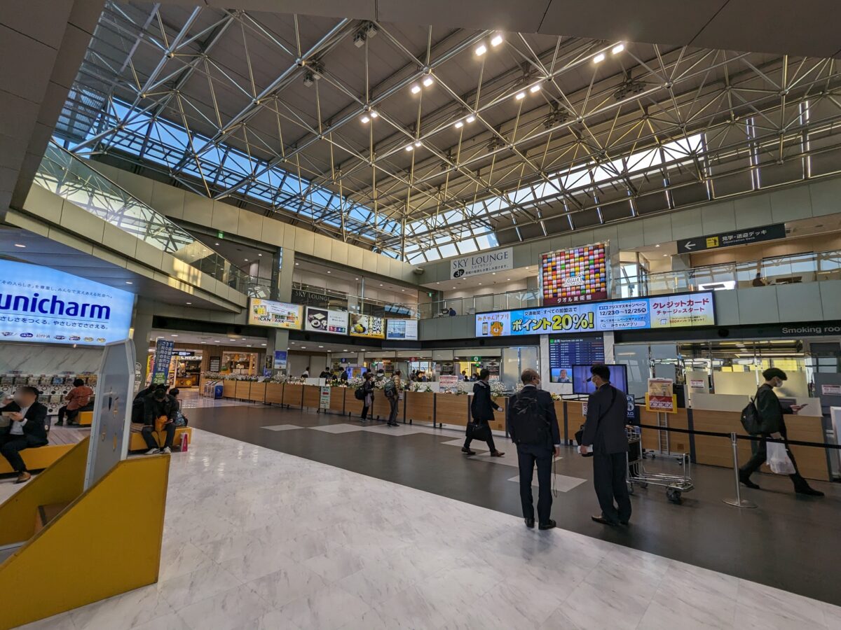 松山空港 国際線ターミナル拡張工事