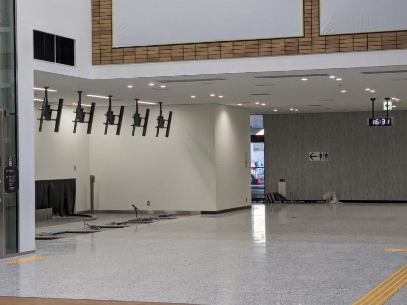 松山空港 国際線ターミナル拡張工事