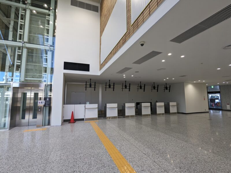 松山空港 国際線ターミナル拡張工事