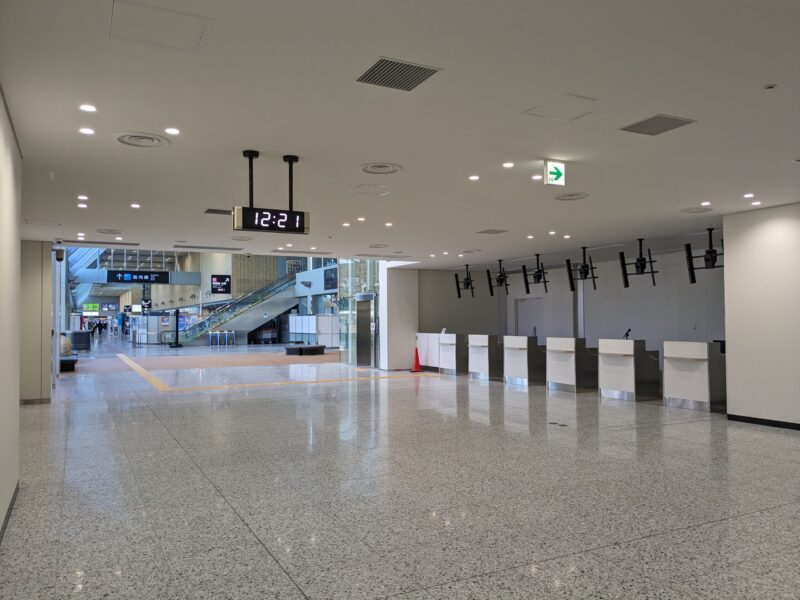 松山空港 国際線ターミナル拡張工事