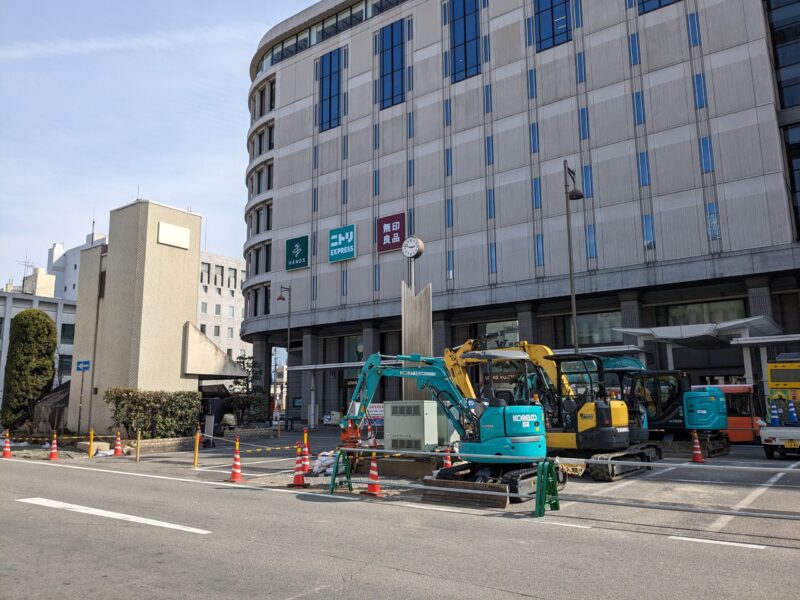 松山市駅前広場整備