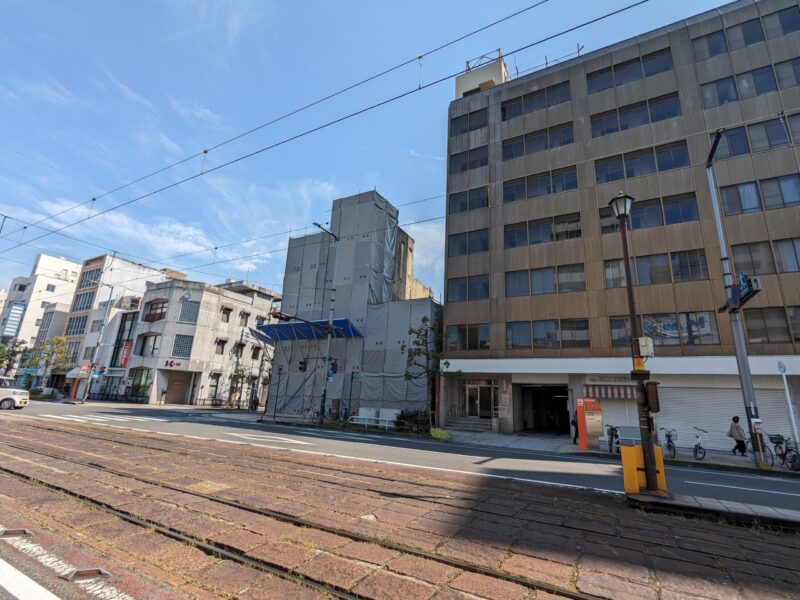 大手町駅ビル横 工事現場