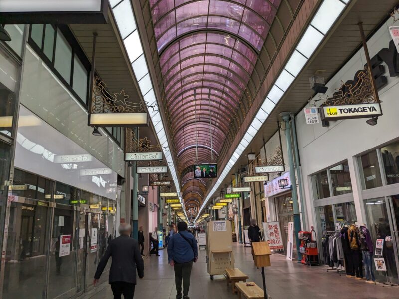 銀天街商店街