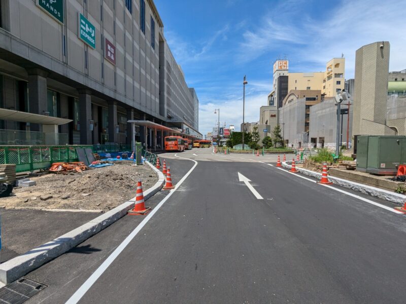 松山市駅前広場整備事業