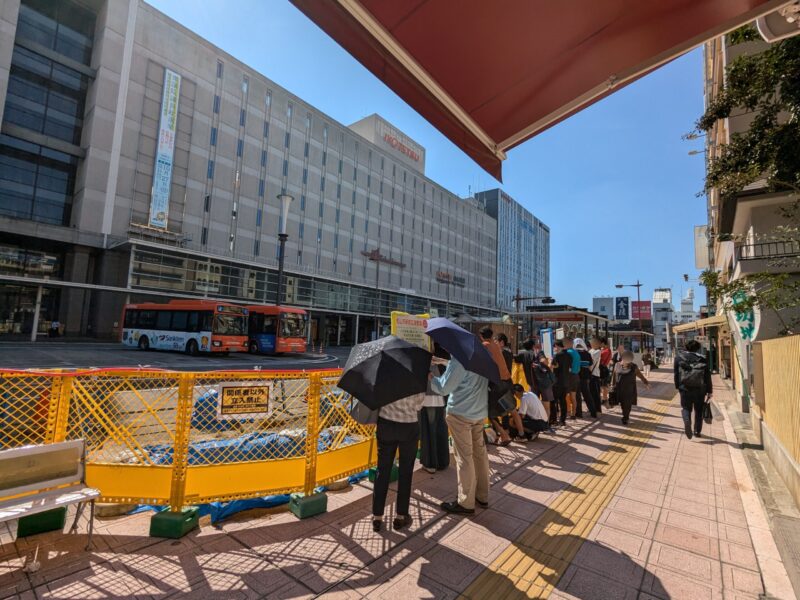 松山市駅前広場整備状況