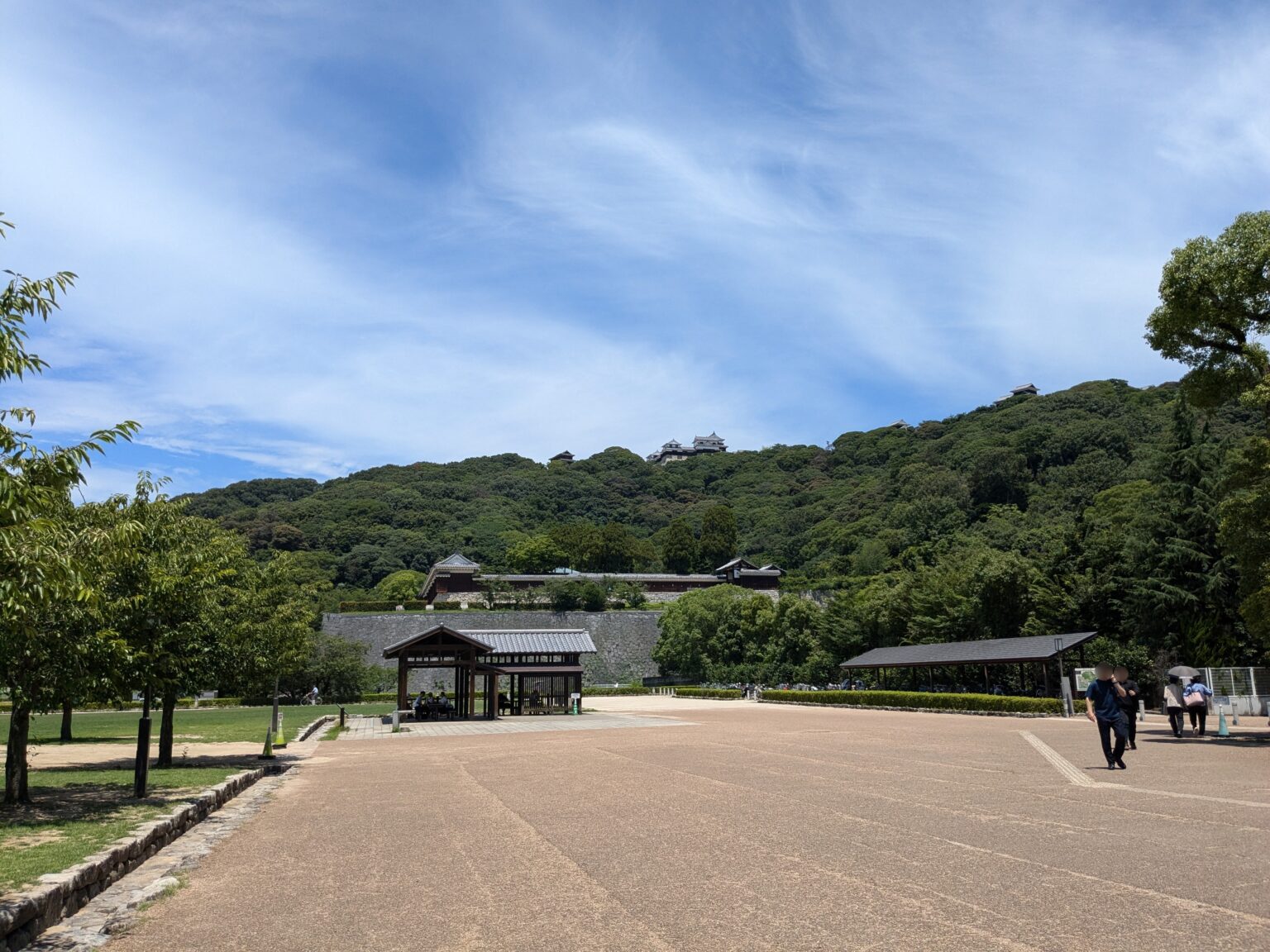 松山市堀之内「城山公園」