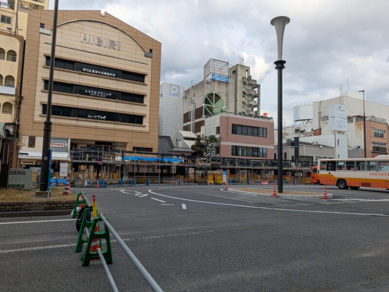 松山市駅前広場整備状況