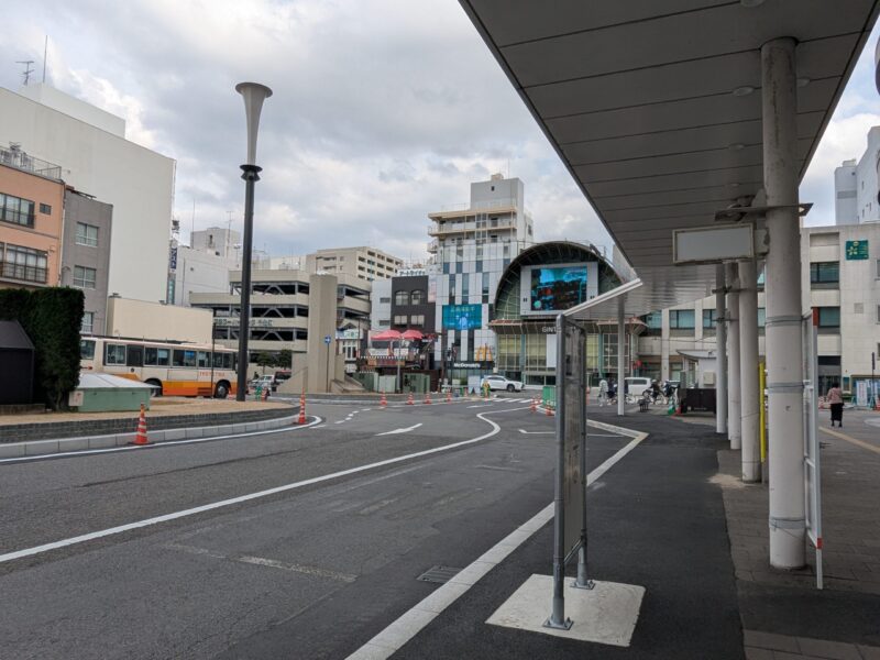 松山市駅前広場整備状況