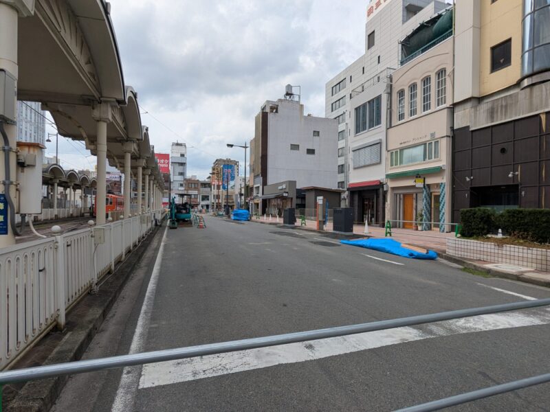 松山市駅前広場整備状況