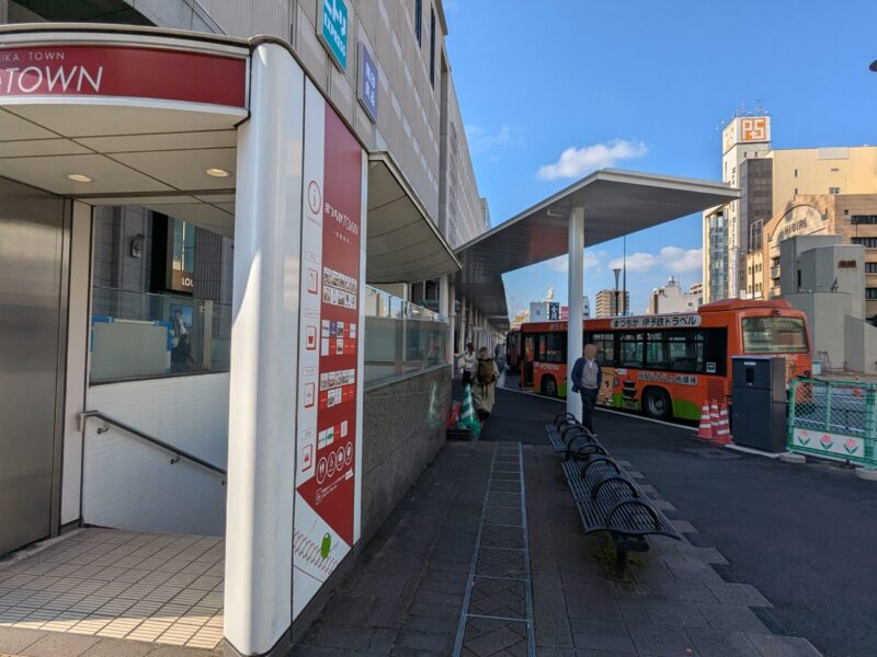 松山市駅前広場整備状況