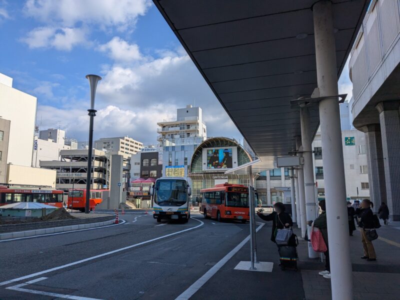 松山市駅前広場整備状況