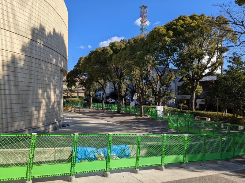 松山市総合コミュニティセンター こども館南側広場整備