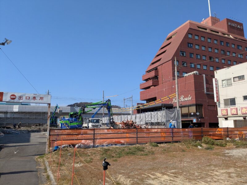 JR松山駅周辺再開発進捗状況