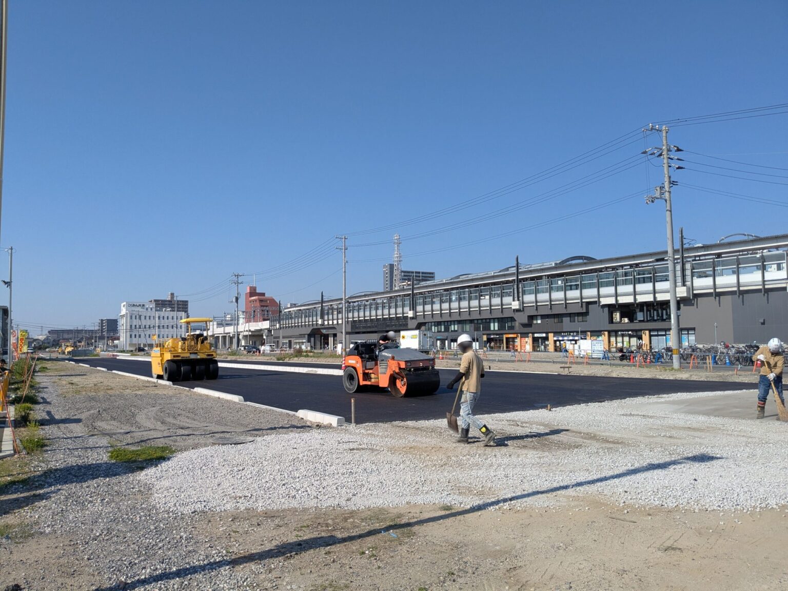 JR松山駅周辺再開発進捗状況