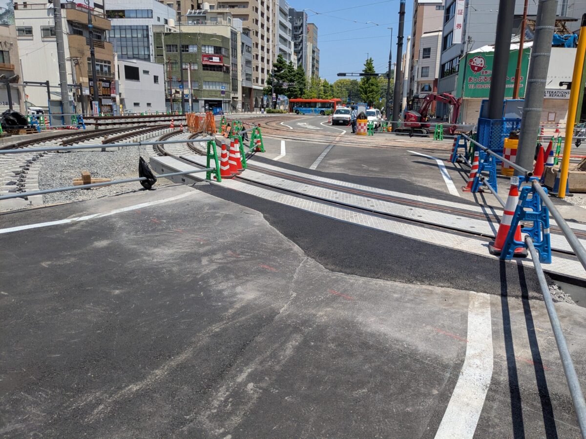 松山市駅前広場整備状況