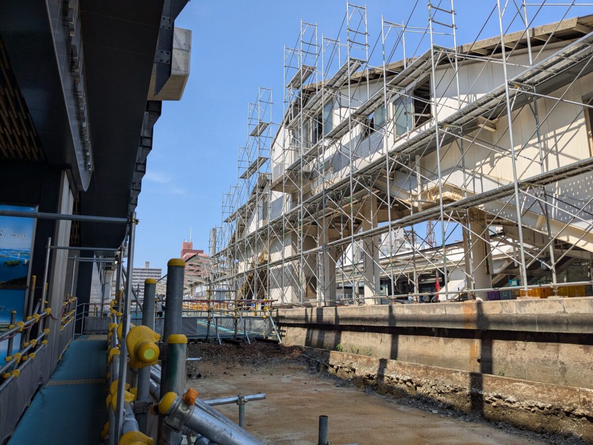 JR松山駅周辺再開発進捗状況