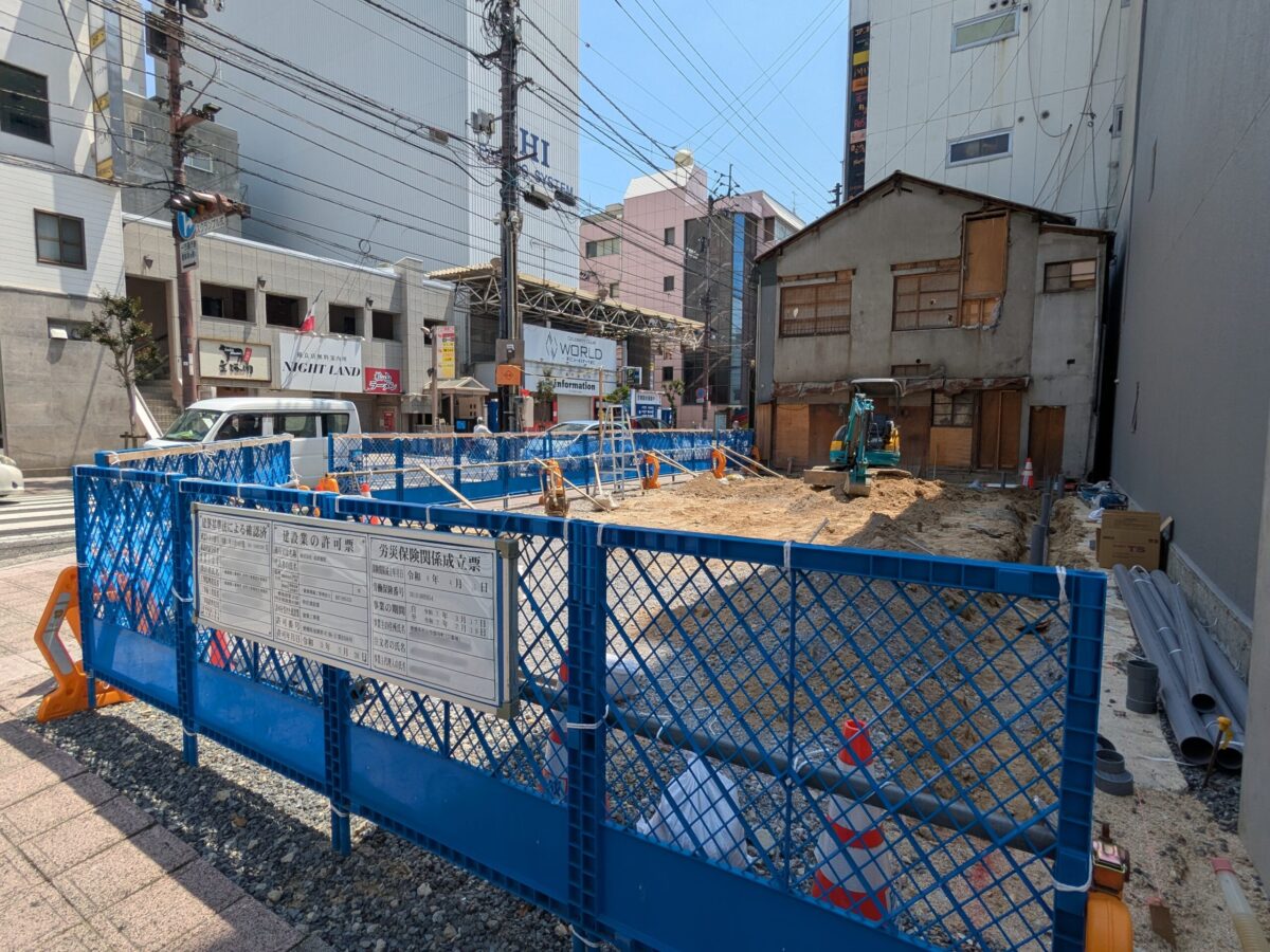 二番町通り建設工事|愛媛県松山市