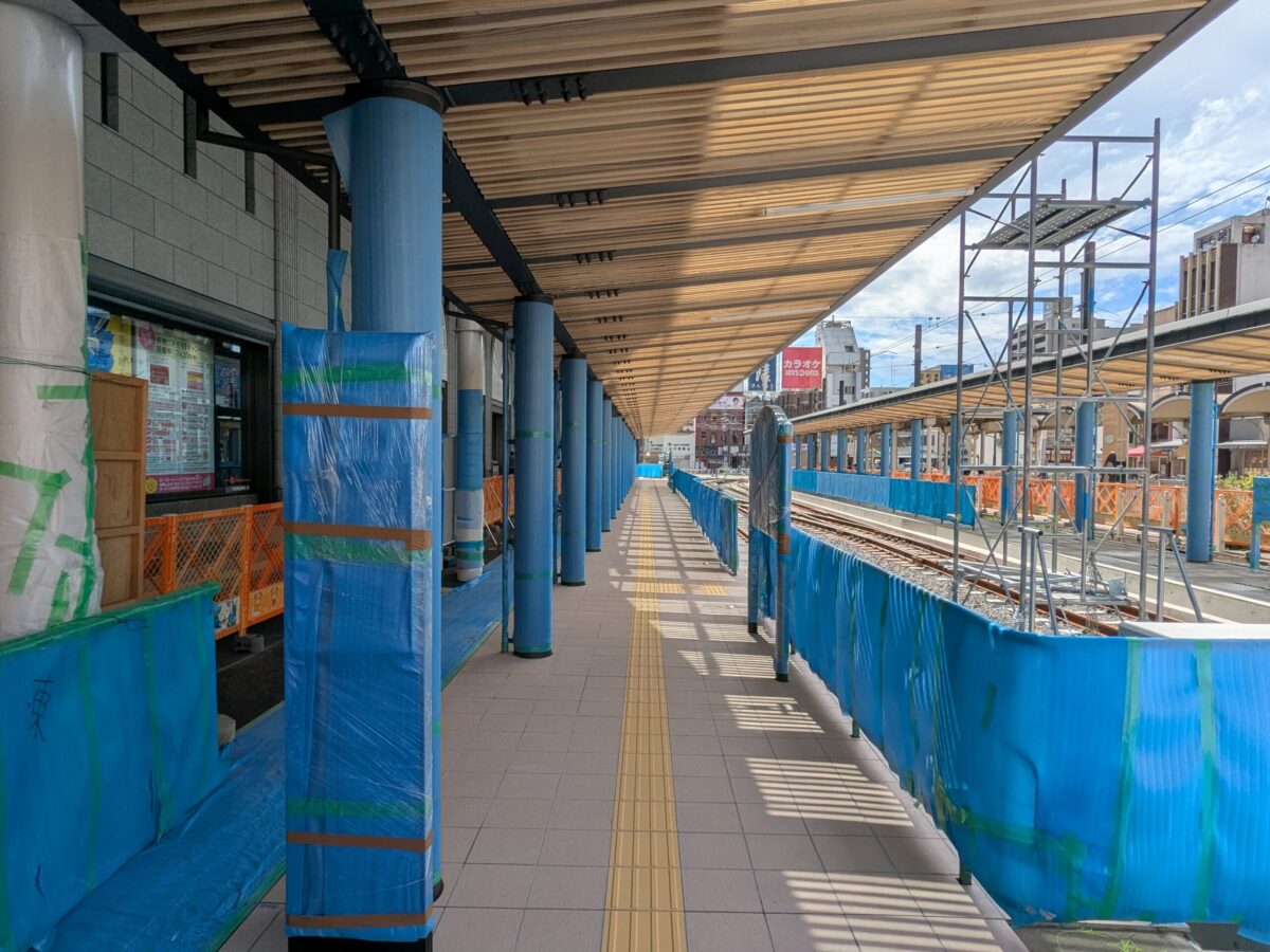 【再開発】松山市駅前広場整備状況|愛媛県松山市