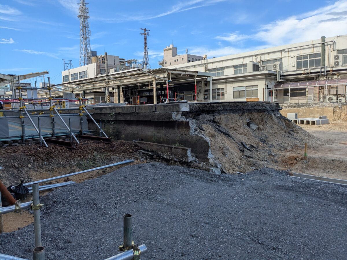 JR松山駅周辺再開発進捗状況