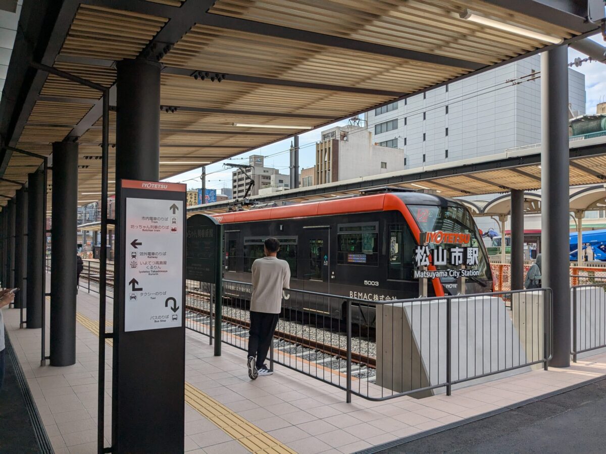 【再開発】松山市駅前広場整備状況｜愛媛県松山市