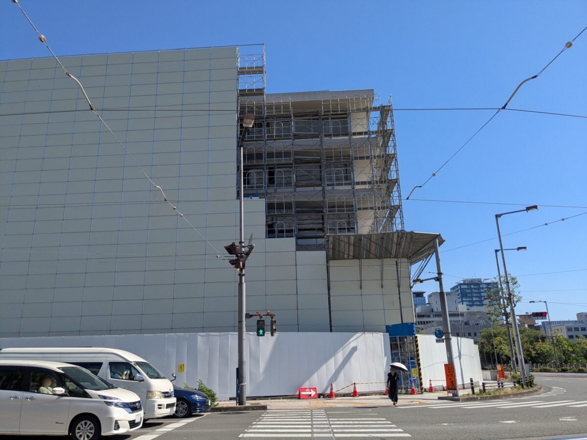 （旧）NTT西日本 四国支店 解体工事｜愛媛県松山市