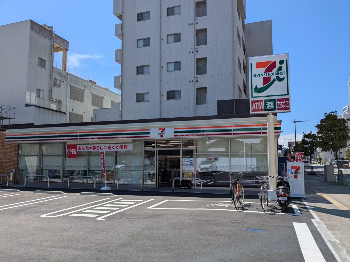 セブンイレブン 松山千舟6丁目店|愛媛県松山市