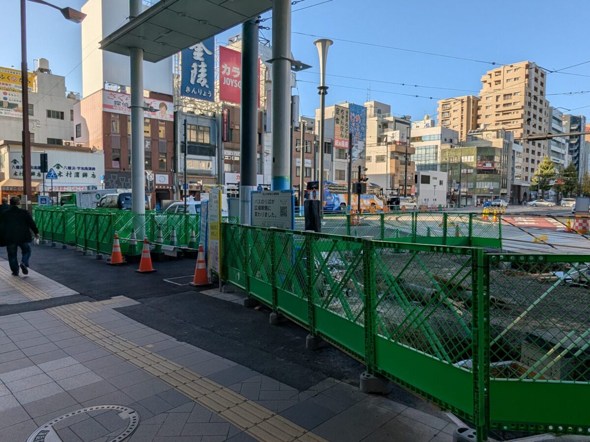 【再開発】松山市駅前広場整備状況|愛媛県松山市