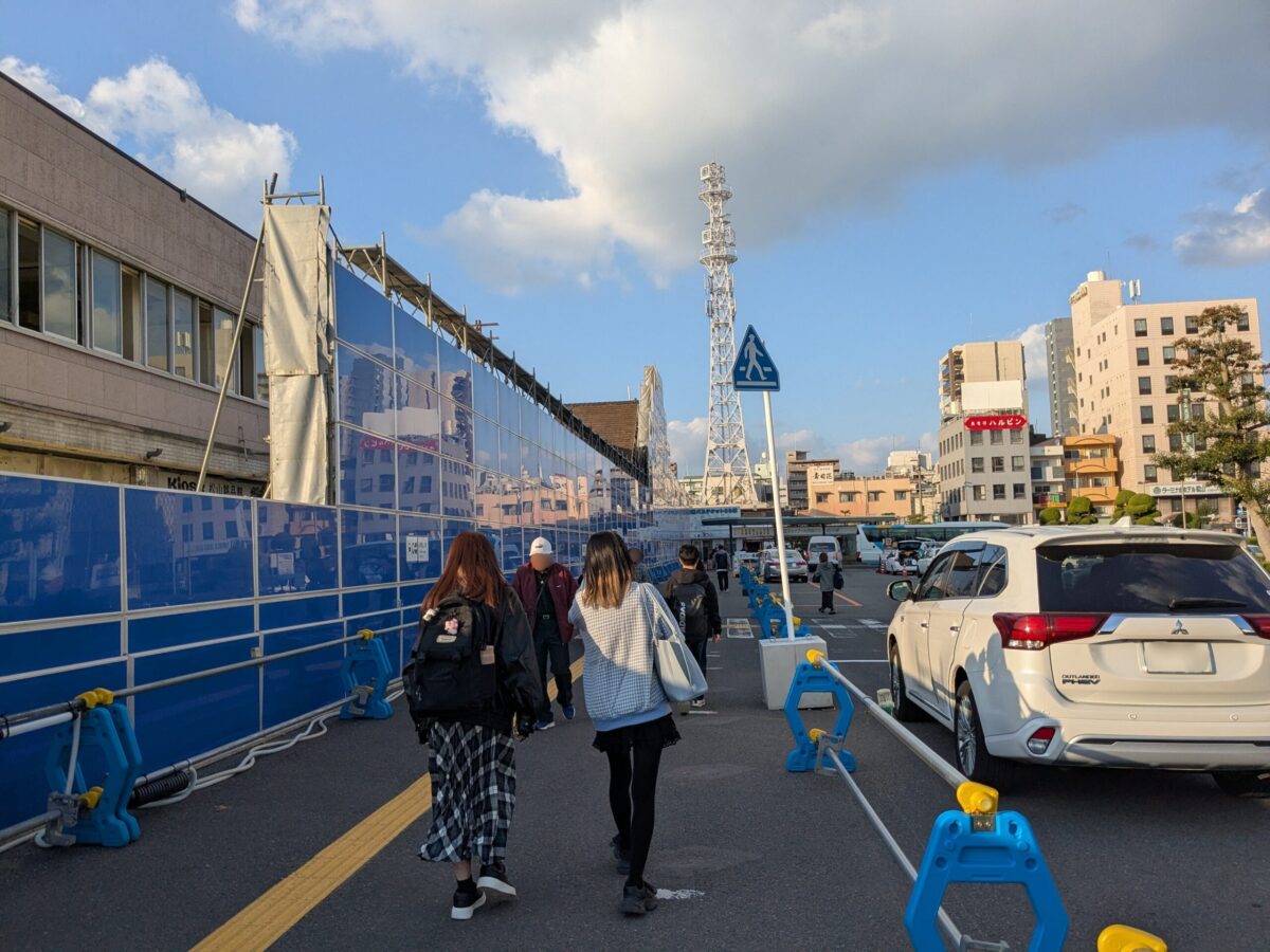 JR松山駅周辺再開発進捗状況|愛媛県松山市