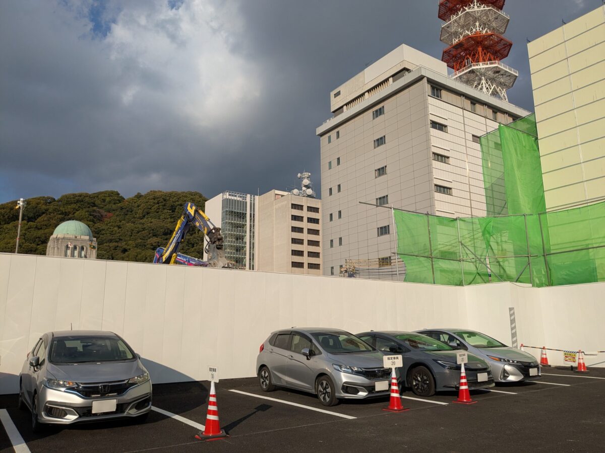 (旧)NTT西日本 四国支店解体工事・NTT松山一番町プロジェクト｜愛媛県松山市