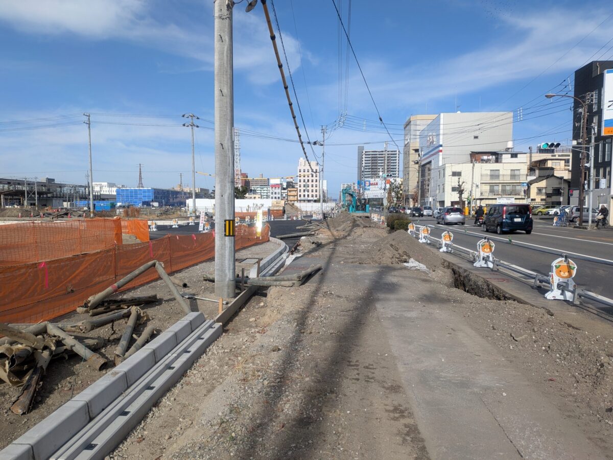 JR松山駅周辺再開発進捗状況｜愛媛県松山市