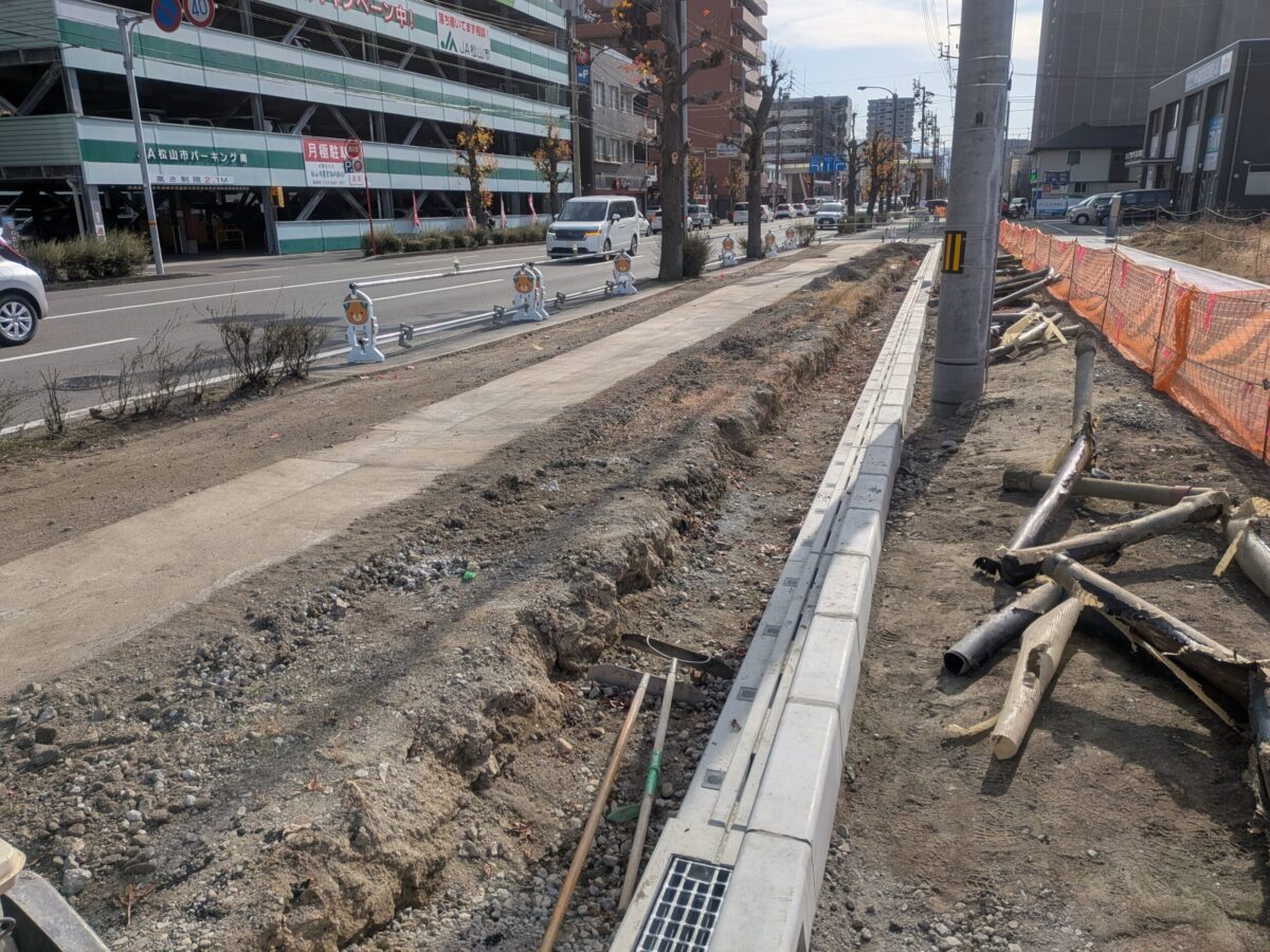 JR松山駅周辺再開発進捗状況｜愛媛県松山市