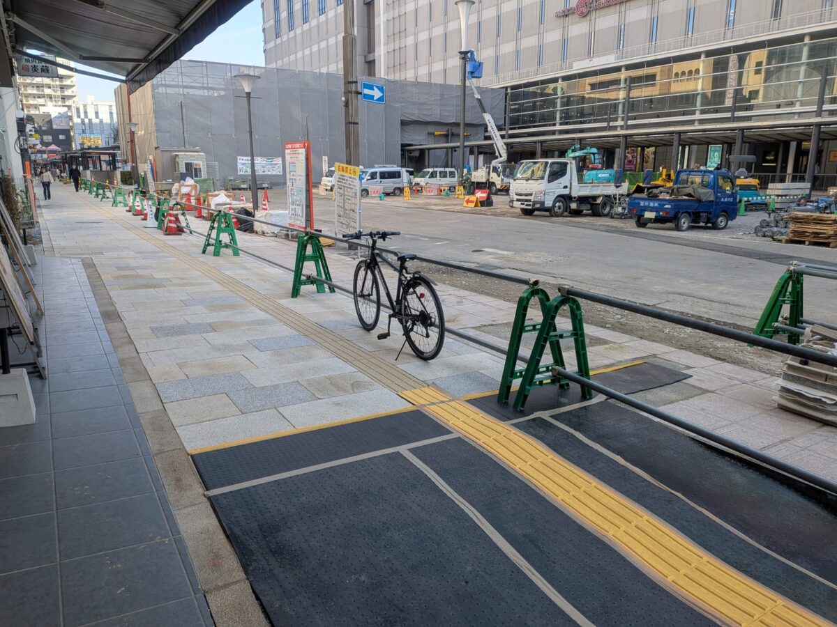 【再開発】松山市駅前広場整備状況｜愛媛県松山市