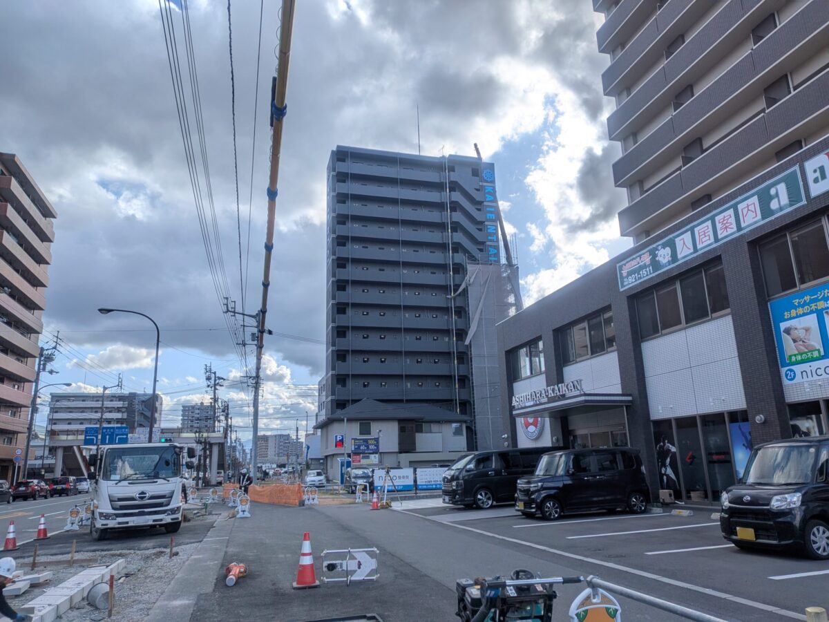 JR松山駅周辺再開発進捗状況｜愛媛県松山市