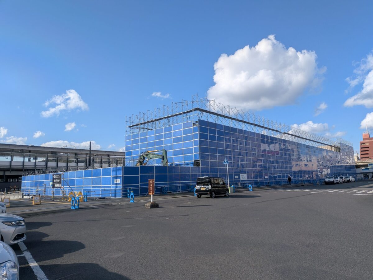 JR松山駅周辺再開発進捗状況｜愛媛県松山市