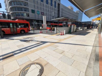 【再開発】松山市駅前広場整備状況｜愛媛県松山市