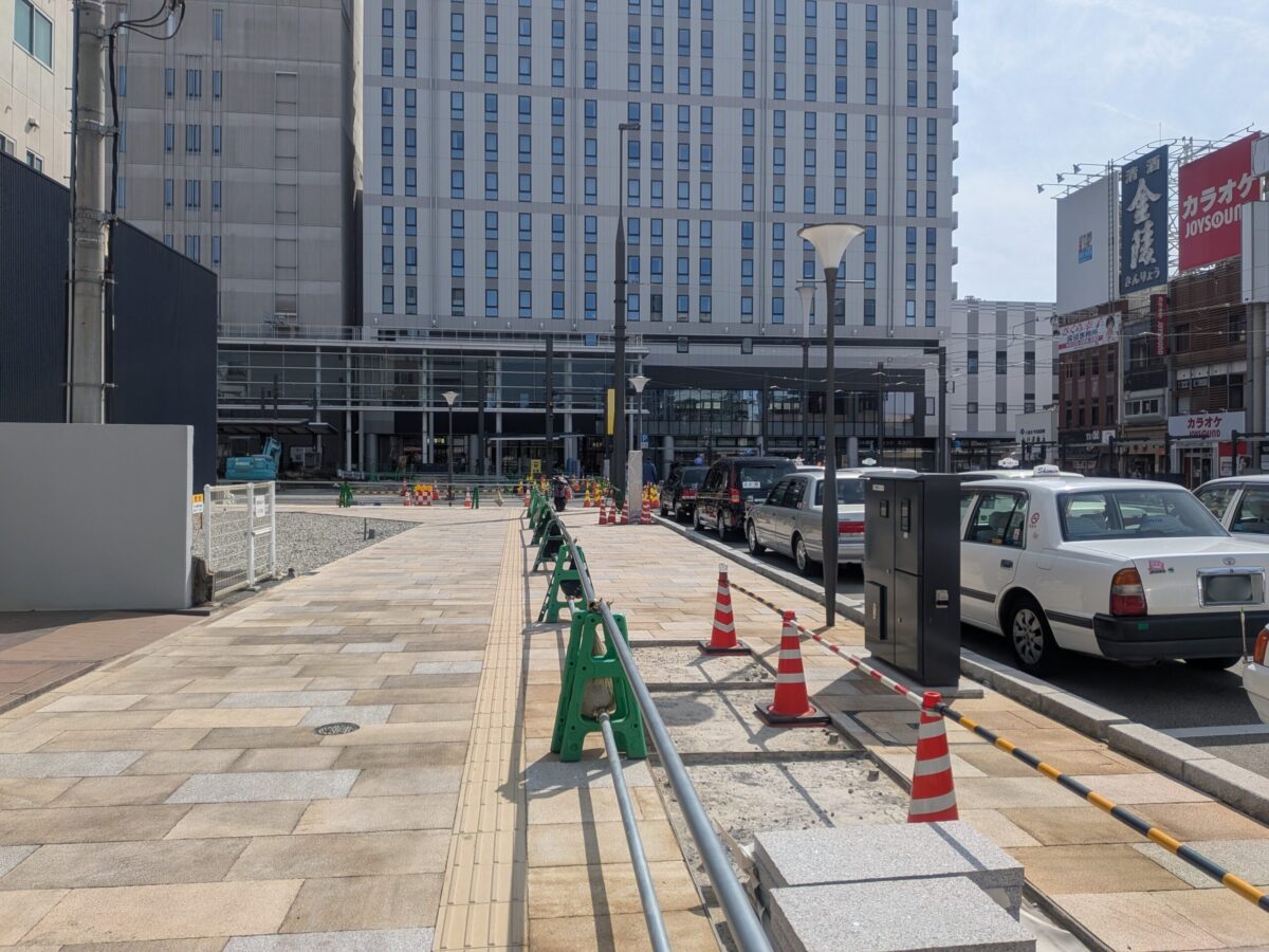 【再開発】松山市駅前広場整備状況|愛媛県松山市