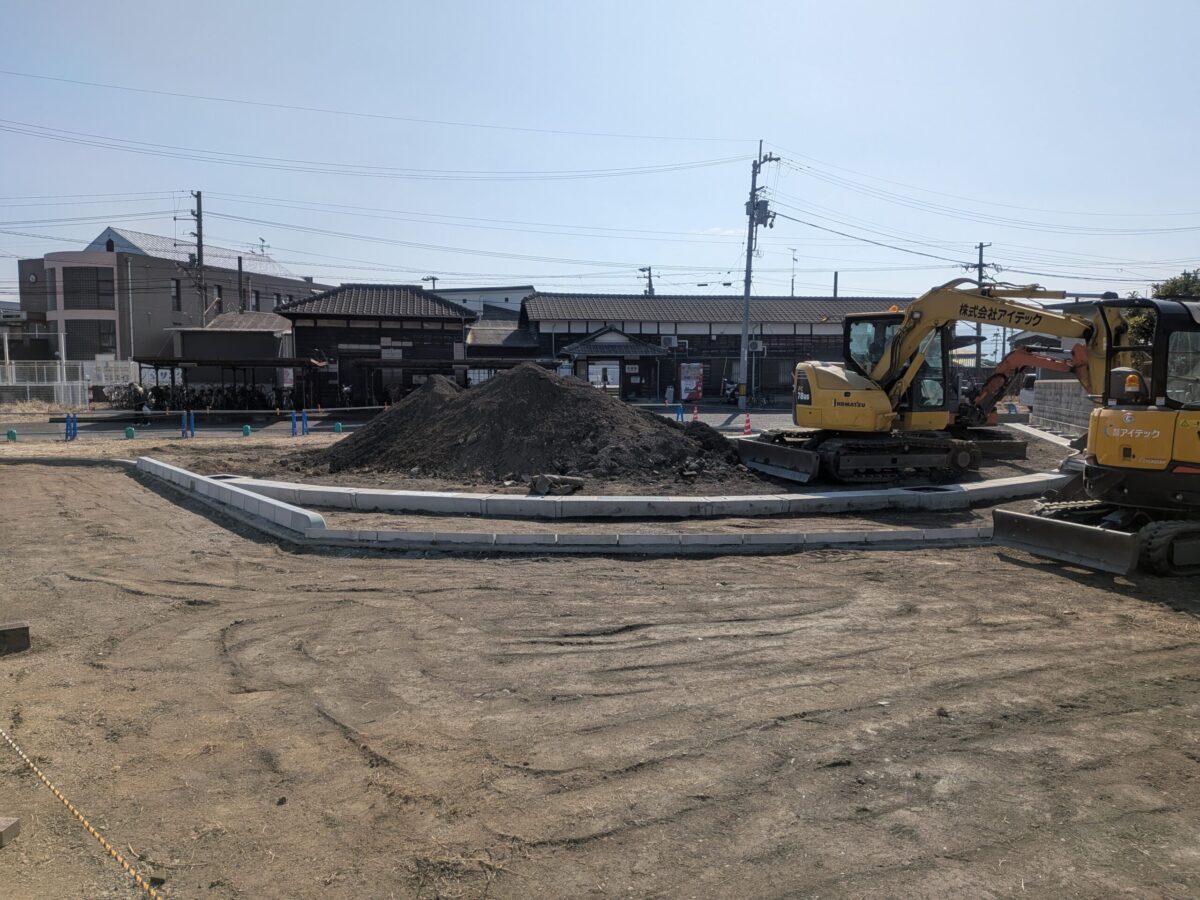 伊予鉄 松前駅前広場整備｜愛媛県伊予郡松前町