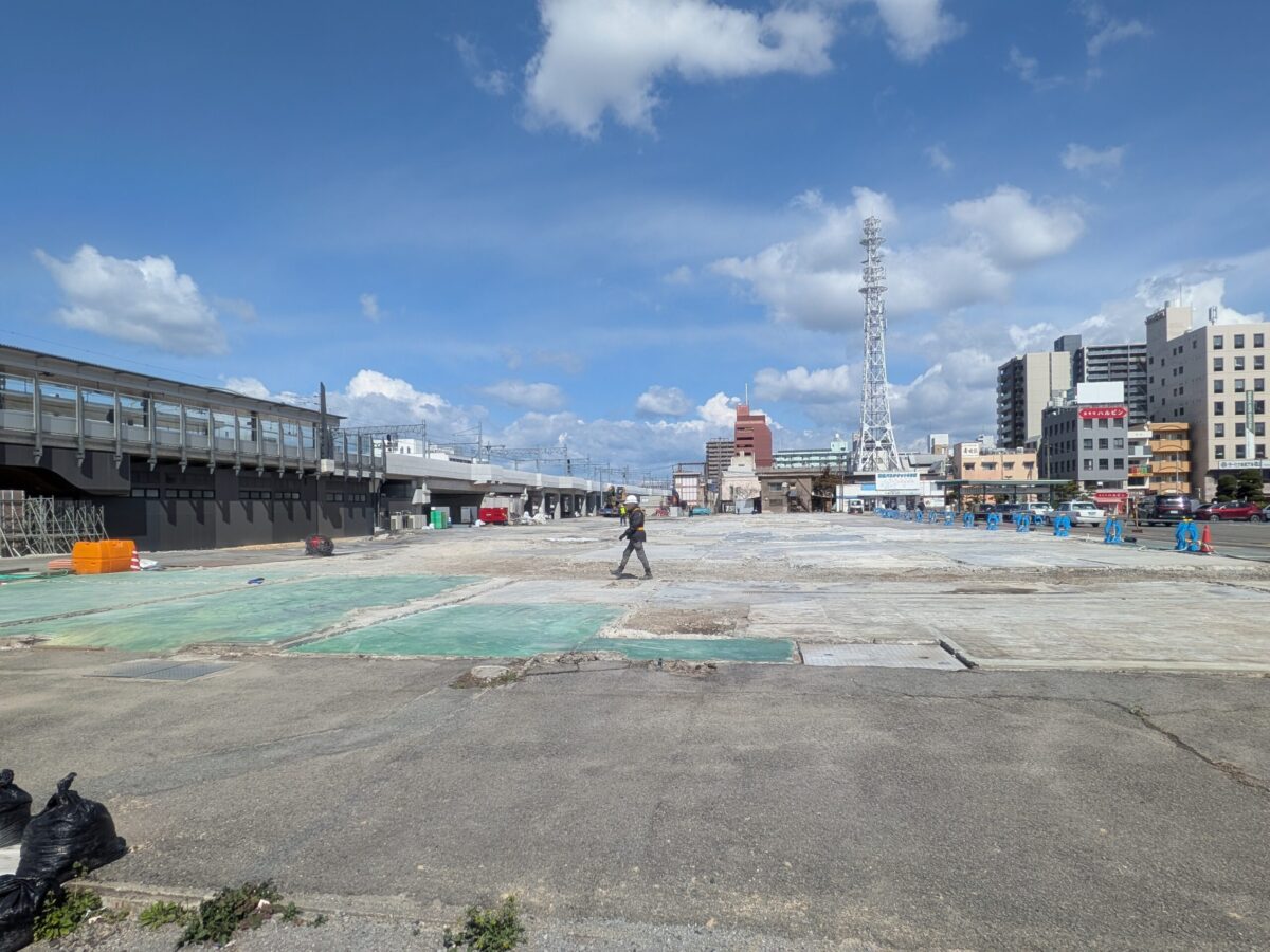 JR松山駅周辺再開発進捗状況｜愛媛県松山市