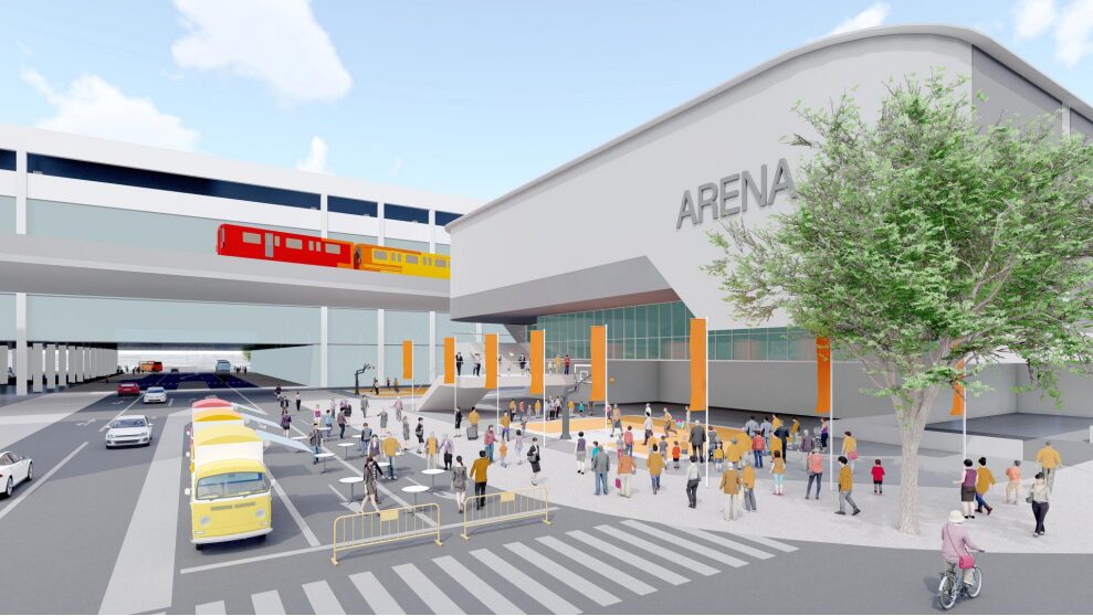 松山駅周辺まちづくりプラン|完成イメージ図