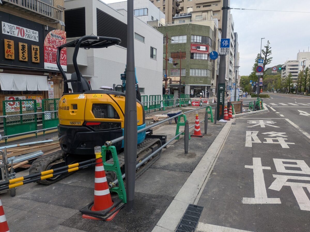 【再開発】松山市駅前広場整備状況｜愛媛県松山市