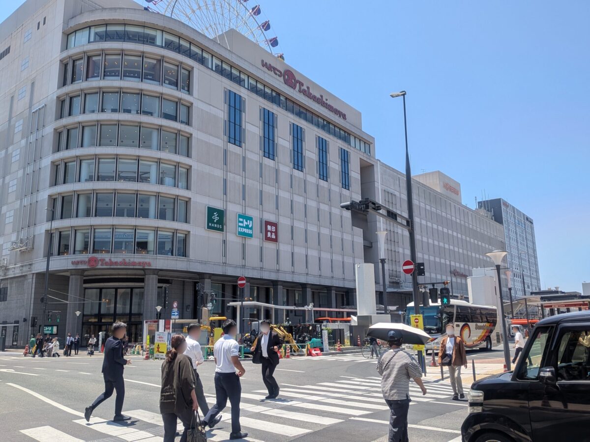 【再開発】松山市駅前広場整備状況|愛媛県松山市